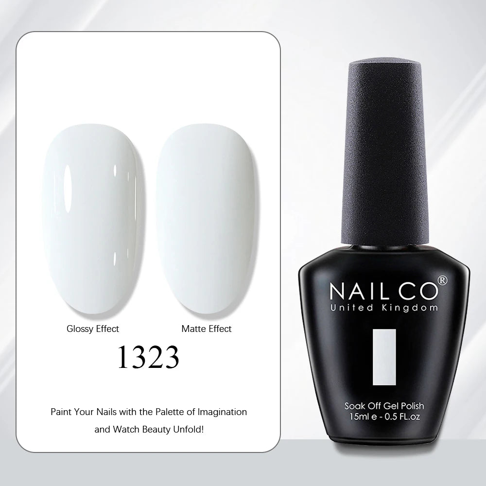 NAILCO 15ml Nail Polish Gel Vernis Semi Permanent UV Gel Gel Polish Manicure Varnish Nail Art Nude Gel Poliish