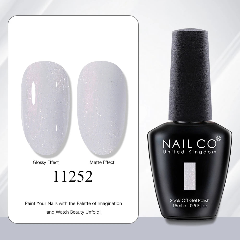 NAILCO 15ml Nail Polish Gel Vernis Semi Permanent UV Gel Gel Polish Manicure Varnish Nail Art Nude Gel Poliish
