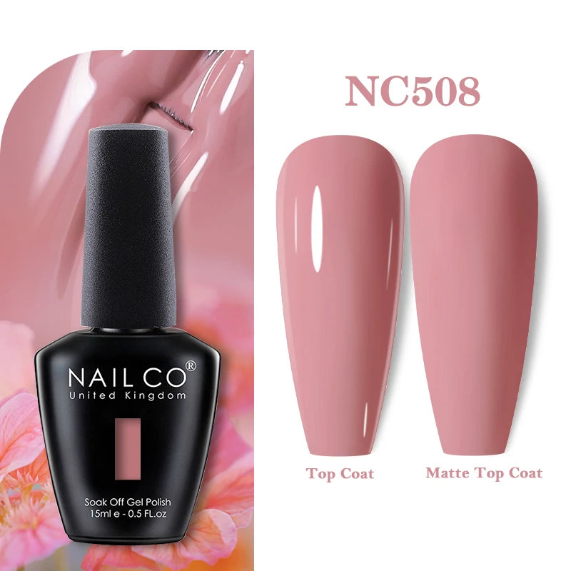 NAILCO Nails Art Colors Vernis Semi Permanent UV Varnish Gel Nail Polish For All Gel Manicure TOP Coat Varnish Hybrid Gel Polish
