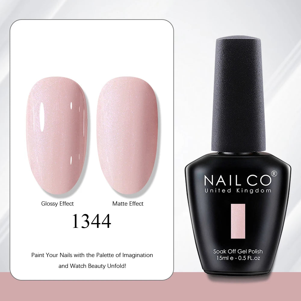 NAILCO 15ml Nail Polish Gel Vernis Semi Permanent UV Gel Gel Polish Manicure Varnish Nail Art Nude Gel Poliish