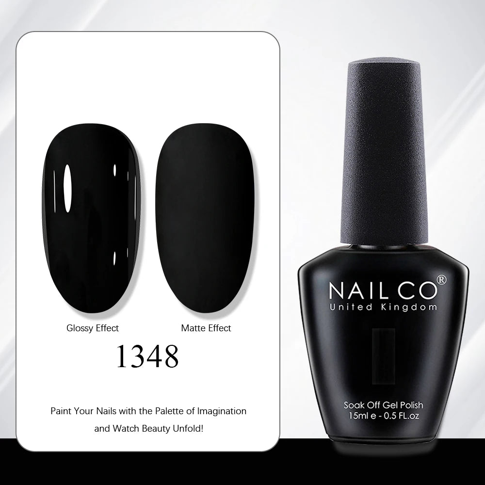 NAILCO 15ml Nail Polish Gel Vernis Semi Permanent UV Gel Gel Polish Manicure Varnish Nail Art Nude Gel Poliish