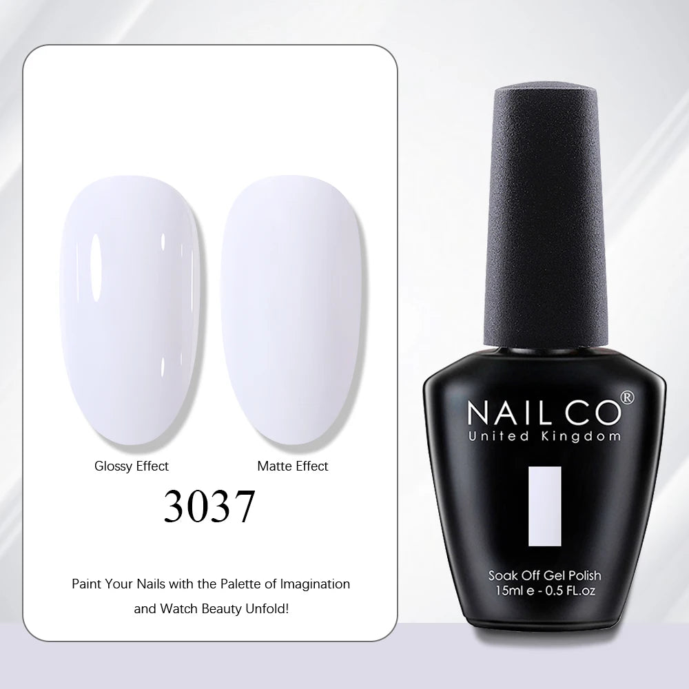 NAILCO 15ml Nail Polish Gel Vernis Semi Permanent UV Gel Gel Polish Manicure Varnish Nail Art Nude Gel Poliish