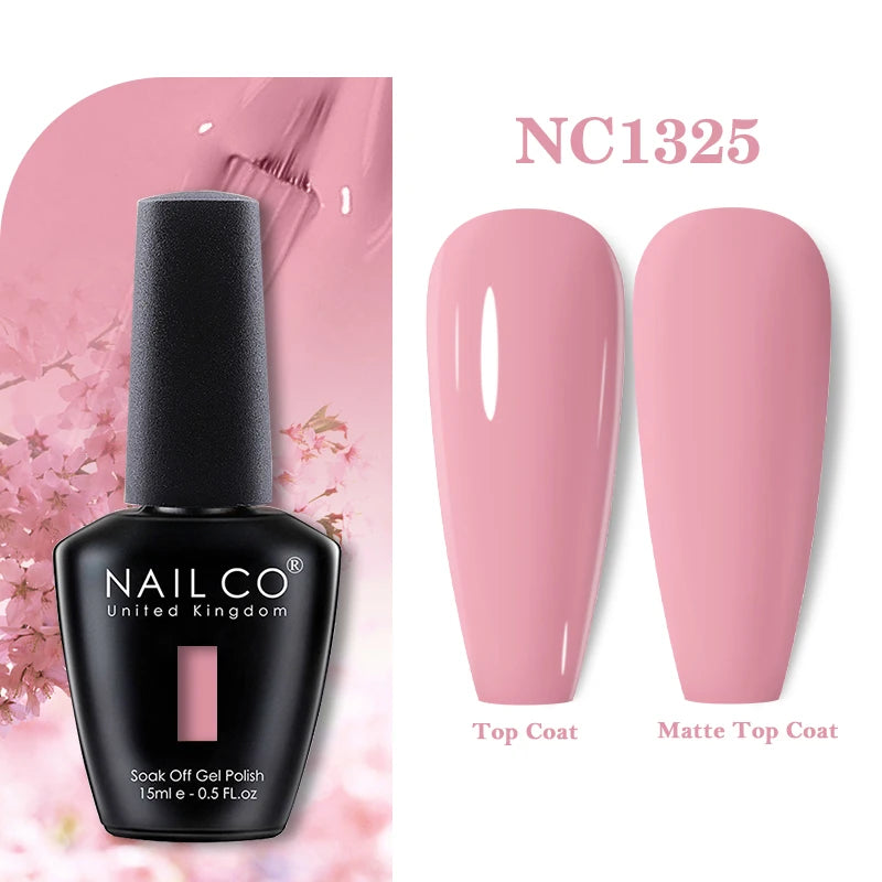 NAILCO Nails Art Colors Vernis Semi Permanent UV Varnish Gel Nail Polish For All Gel Manicure TOP Coat Varnish Hybrid Gel Polish