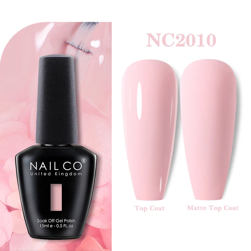 NAILCO Nails Art Colors Vernis Semi Permanent UV Varnish Gel Nail Polish For All Gel Manicure TOP Coat Varnish Hybrid Gel Polish