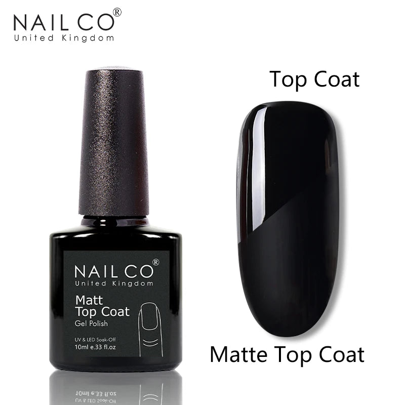 NAILCO Nails Art Colors Vernis Semi Permanent UV Varnish Gel Nail Polish For All Gel Manicure TOP Coat Varnish Hybrid Gel Polish