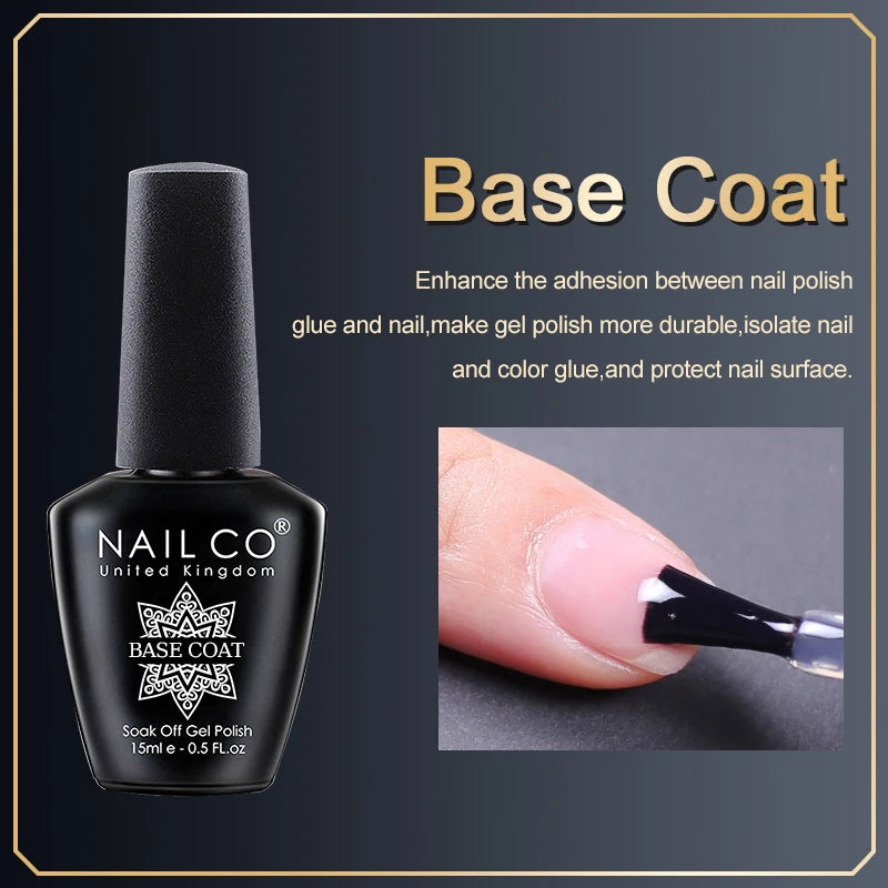 NAILCO 15ml Nail Polish Gel Vernis Semi Permanent UV Gel Gel Polish Manicure Varnish Nail Art Nude Gel Poliish