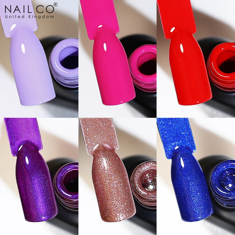 NAILCO 15ml Vernis Semi Permanent UV  Varnish Gel Nail Polish Nails Art Gel Manicure Design TOP BASE Hybrid