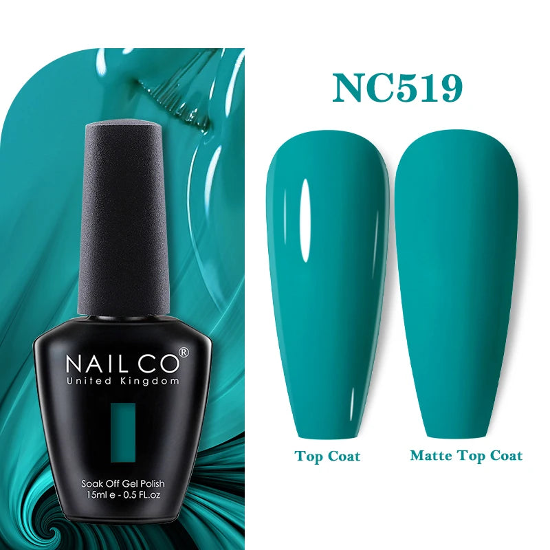 NAILCO Nails Art Colors Vernis Semi Permanent UV Varnish Gel Nail Polish For All Gel Manicure TOP Coat Varnish Hybrid Gel Polish