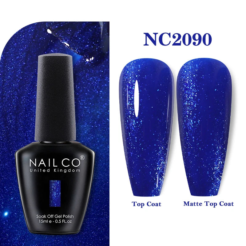 NAILCO Nails Art Colors Vernis Semi Permanent UV Varnish Gel Nail Polish For All Gel Manicure TOP Coat Varnish Hybrid Gel Polish