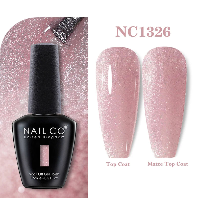 NAILCO Nails Art Colors Vernis Semi Permanent UV Varnish Gel Nail Polish For All Gel Manicure TOP Coat Varnish Hybrid Gel Polish