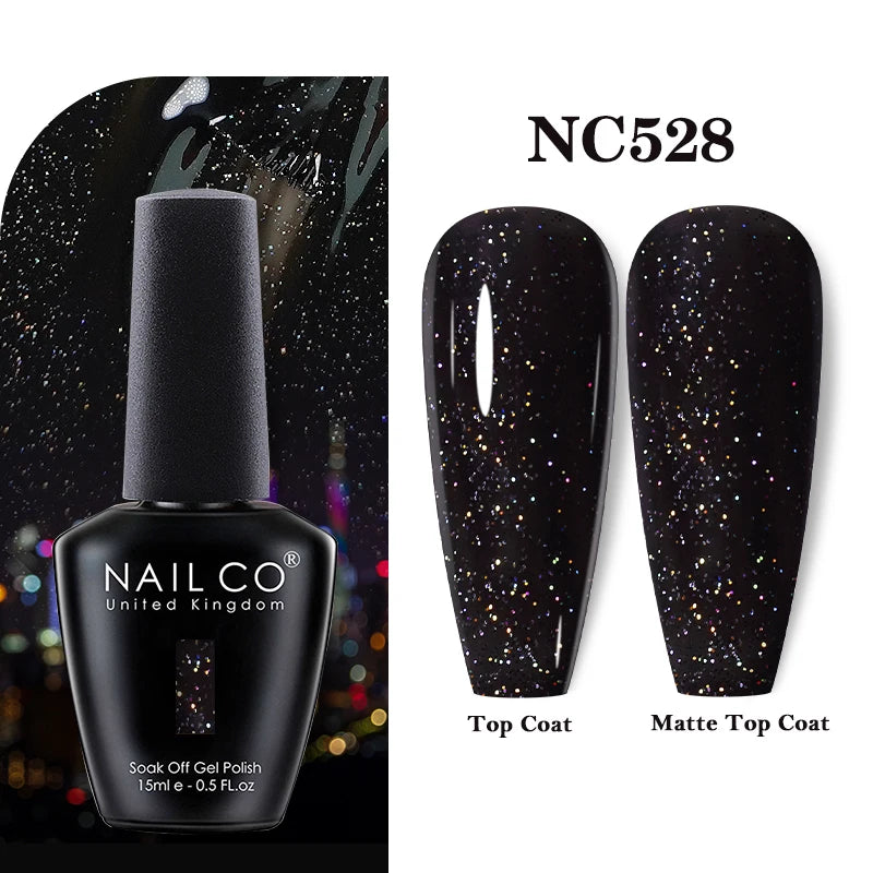 NAILCO Nails Art Colors Vernis Semi Permanent UV Varnish Gel Nail Polish For All Gel Manicure TOP Coat Varnish Hybrid Gel Polish