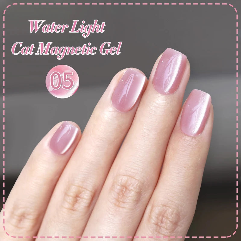 BORN PRETTY 10ml Water Light Cat Magnetic Gel Nail Polish Nail Supplies Vernis Winter Autumn Semi Permanent Christmas Xmas Gel